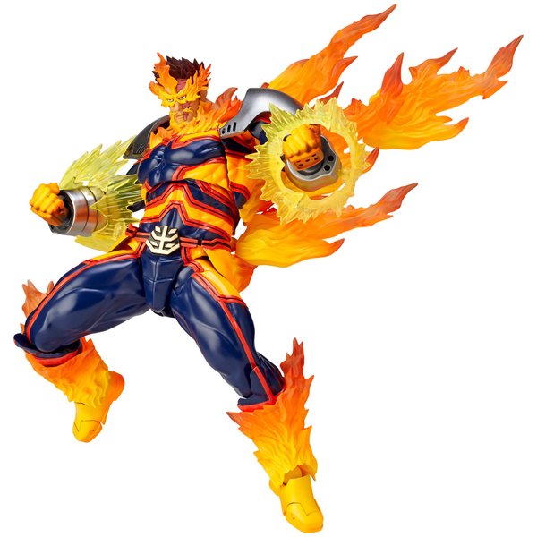 Kaiyodo figure complex AMAZING Yamaha Endeavor Approx. 7.5 inches (190 mm), ABS & PVC, Pre-painted Action Figure, Revoltech, Orange, Total Height: Approx. 7.5 inches (190 mm)