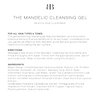 BIBA DE SOUSA The Mandelic Cleansing Gel - Gentle, Sulfate-Free Foaming AHA and Mandelic Acid Skin Cleanser- Antioxidant Botanical Blend - For All Skin Types (8oz)