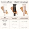 Laura Mercier Tinted Moisturizer Natural Dewy with SPF 30: 24HR+ Hydration, Long Lasting, Sheer to Light, Buildable Coverage, Dewy Finish, Improve Skin Tone and Texture, Skin Tint, Fawn