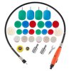 Mini Buffing Polishing Pads, 30Pcs Detail Polisher Pads Use On Rotary Tools,Cordless Electric Drill Tool for Tight Area Detailing Polishing Waxing and Sealing Glaze -SP-DP030USA