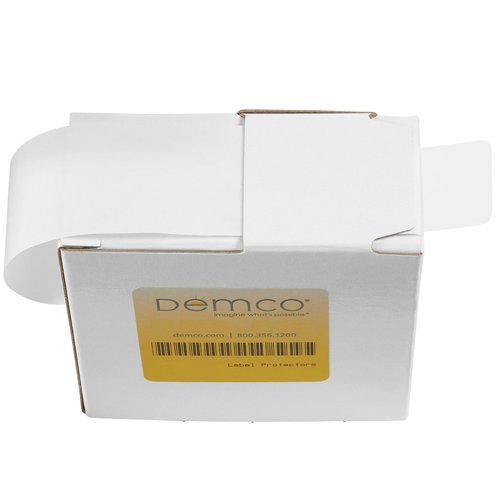 Demco Ultra Aggressive Glossy Label Protectors (1-1/2" x 2"), 250/Roll