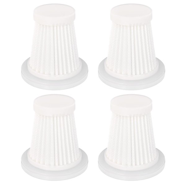 4-Pack Vacuum Filter Replacement, Washable and Reusable Handheld Vacuum Filter, Original 4 HEPA Filters Adapted to HL Series Handheld Vacuum Cleaners