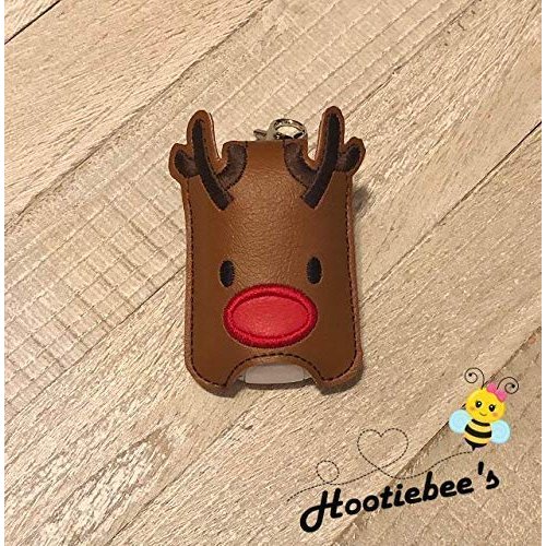 Reindeer Hand Sanitizer Holder and/or Lip Balm Holder