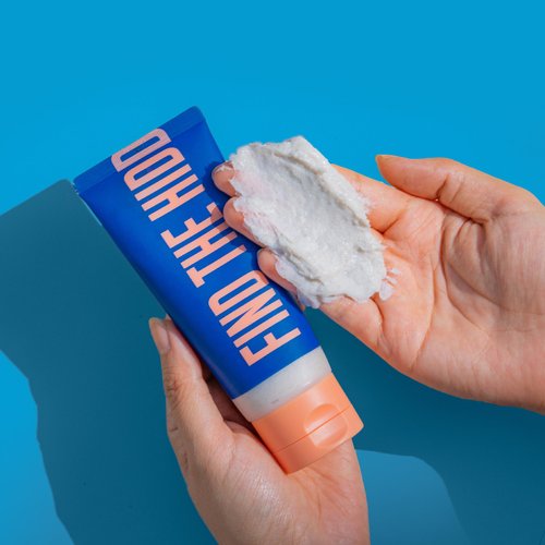 [Dear Doer] The Hidden Body Scrub & Wash in Tube - Moisturizing 2-in-1 Scrub Cleanser with Andes Salt, BHA for Bumpy Skin & Ingrown Hair, Tranquil Scent, Vegan, 3.38 fl oz (100 ml)