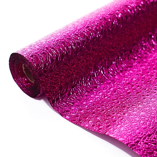 Anderson's Cerise Cracked Ice Textured Decorating Roll, 48 Inches x 24 Feet, Wedding Decorations