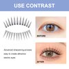 HOSAILY Manga Lash Clusters Natural Look Segmented Individual Eyelashes 2 Styles DIY Lash Extensions Japanese Individual Manga Lashes Cluster