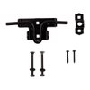 National Hardware N165-506 Slide/Sliding Bolt Door/Gate Latch, Satin Black