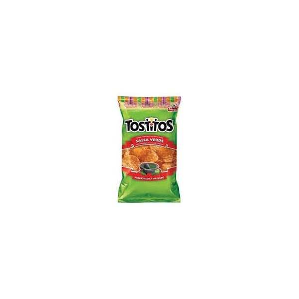 Tostitos Salsa Verde 10 Pack (65grams/2.29oz each) Original Sabritas Mexican Edition Version Tostilocos Chili Corn Tortilla Chips Snacks