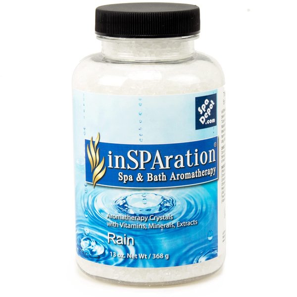 inSPAration Rain Aromatherapy Crystals for Spa, Hot Tub & Bath 13 oz.