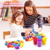 Counting Animals with Matching Sorting Cups Sorting toys Preschool Learning Activities Manipulatives for Math Educational Matching Games with Sorting Toys for Toddlers Preschool for Kids Aged 3+