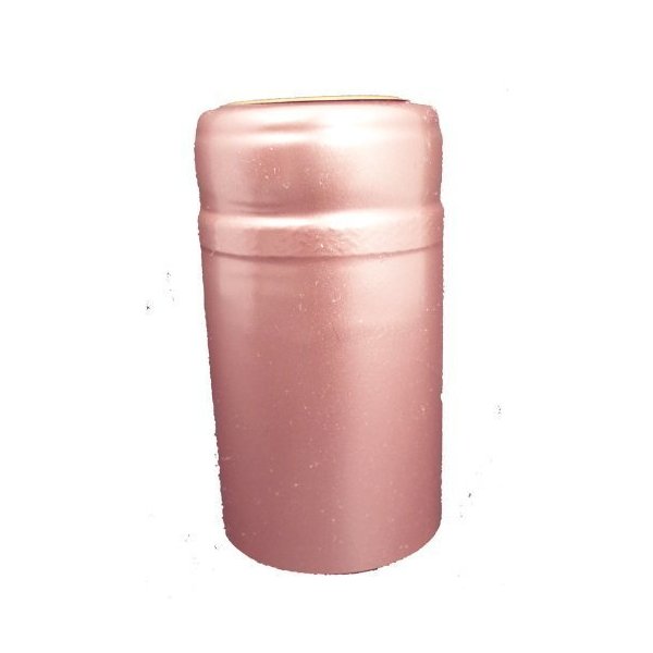 PVC Heat Shrink Capsules With Tear Tabs For Wine Bottles - 120 Count (Dusty Rose)
