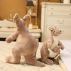 Ruzucoda Plush Kangaroo Stuffed Animals Toys Dolls Gifts for Kids Boys Girls 11 Inches