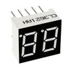 uxcell Common Cathode 10 Pin 2 Bit 7 Segment Display 0.59 x 0.55 x 0.28 Inch 0.35" Red LED Display Digital Tube 5pcs