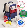 SSRMX 24Pcs Video Game Party Favors Video Game Keychain Gamer Party Favors Video Game Party Supplies Arcade Mini Gaming Keychain for Boys and Girls