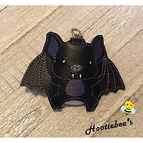 Halloween Bat Hand Sanitizer Holder and/or Lip Balm Holder