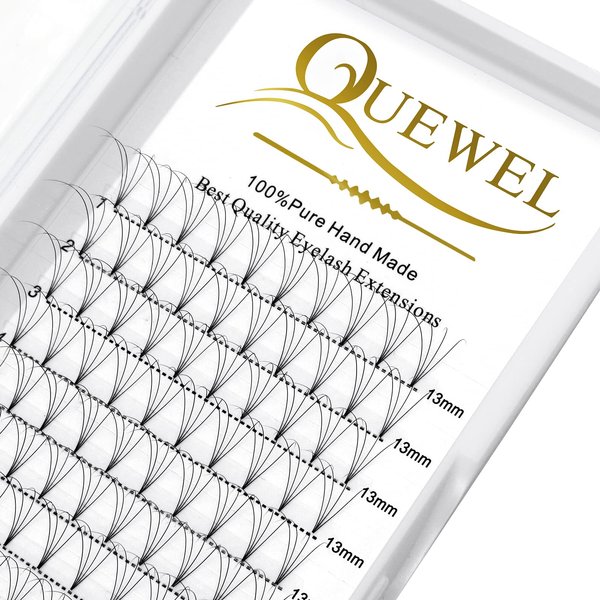 Volume Lash Extensions 4D 0.10mm C Curl 13mm Short Stem Premade Fans Soft|Optinal 3D|4D|5D|6D|7D|8D 0.07/0.10mm C/D 8-20mm Mix-9-16mm 12-15mm 8-15mm|(4D 0.10C 13mm)