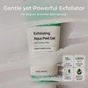 MOTHER MADE Exfoliating Vegan Facial Peeling Gel with Green Tea, Vitamin E, Hyaluronic Acid, 3.38 fl. oz.| Gentle Natural Face Scrub Exfoliator, Cleansing, Physical Peel, Korean Skincare