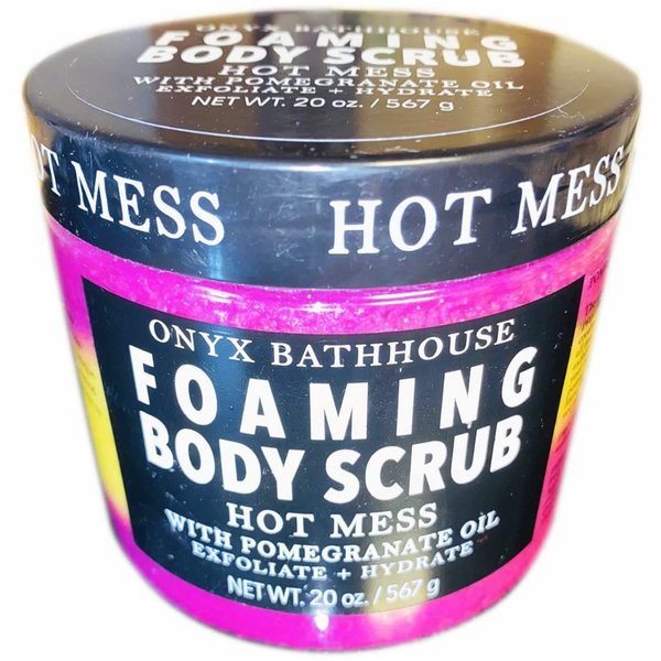 Onyx Bathhouse Foaming Body Scrub