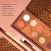 ZOEVA Caramel Melange Eyeshadow Palette - 10 Warm, Neutral & Modern Shades, Matte, Matte with Glitter & Metallic Finishes, Natural Eye Shadow Set, Suitable for All Eye Colors