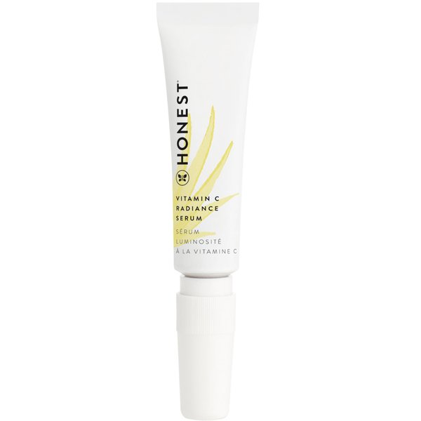 Honest Beauty Mini Vitamin C Brightening Serum | Improves Skin Tone + Complexion | Vitamin C, Pearl, Hyaluronic Acid | EWG Verified + Cruelty Free | Travel Size, 0.33 fl oz