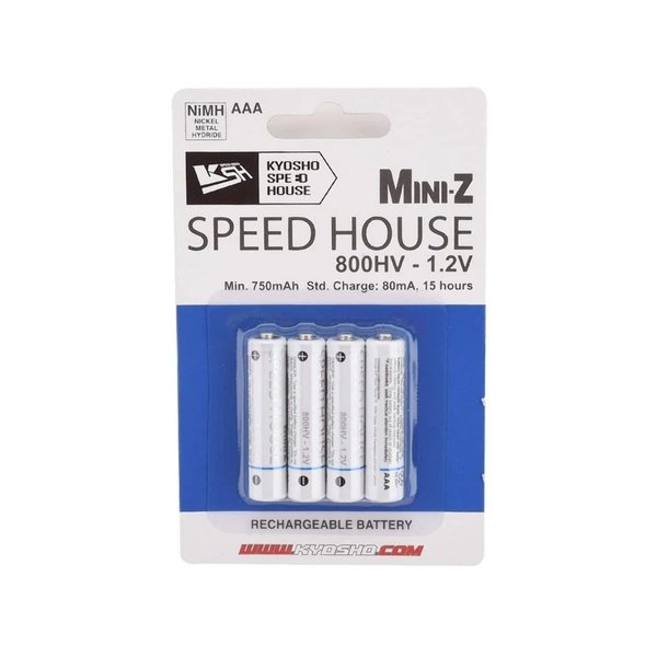 京商 SPEED HOUSE 800HV 単4ニッケル水素バッテリー (4pcs) 71998