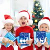 Faccito 24 Pcs Christmas Coloring Books Packs Bulk Winter Coloring Book Mini Snowman Gingerbread Santa Gnome Winter Scene Activity Book Pages Holiday Party Favors Goodie gift bags Fillers Supplies