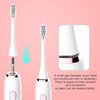 BTFO 2 Pcs Electric Toothbrush Heads for BTFO 1741-02 (White)
