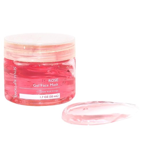 Rose, Gold, Cucumber Gel Face Mask with Applicator