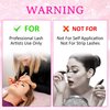 Q&D LASH Eyelash Extension Remover Cream Professional Eyelashes Extensions Adhesive Remover Cream Low Irritation for Sensitive Skin No Irritation No Odor Smell