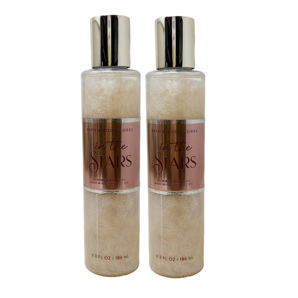 Generic Bath and Body Work In The Stars - Pack of Two - Shimmer Body Oil