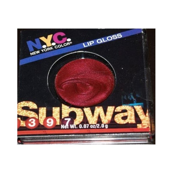 N.Y.C. scene stealers LIP GLOSS, 544A02 Toll Bridge, 0.07 Oz