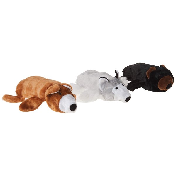 Max and Neo Fox, Bear and Wolf Water Bottle Dog Toys - 3 Pack - We Donate a Toy to a Dog Rescue for Every Toy Sold (Fox, Bear and Wolf)