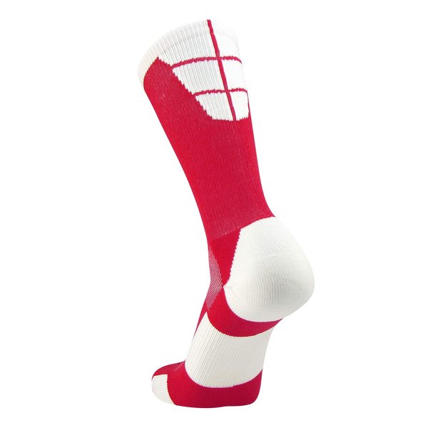 TCK Goalline 2.0 Football Socks (Red/White, Medium)