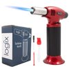 LOGIX 20911 Torch Lighters, Cooking Torch for Crème Brûlée, Butane Refillable, Mini, Culinary Torch