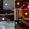 STAR-SPANGLED 6 Pack 2.8” Motion Sensor Lights Indoor AAA Battery Operated, Stick on LED Puck Light for Stairs, Under Cabinet, Closet, Cool White