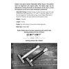 The Parker Variant Adjustable Double Edge Safety Razor, Customize your Shave with a Turn of the Dial from Mild to Aggressive - 5 Blades Included (GRAPHITE GRAY)