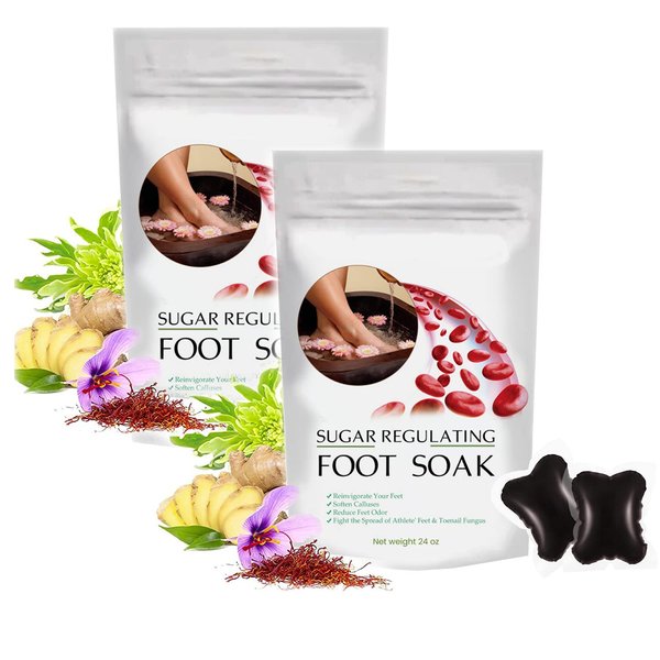 20Pcs Herbal Detox&Shaping Cleansing Foot Soak Beads，2023 New Body Detox Foot Soak, Herbal Foot Cleaning Soak Beads, Home Herbal Foot Massage Beads(2Pack/20 Pcs)