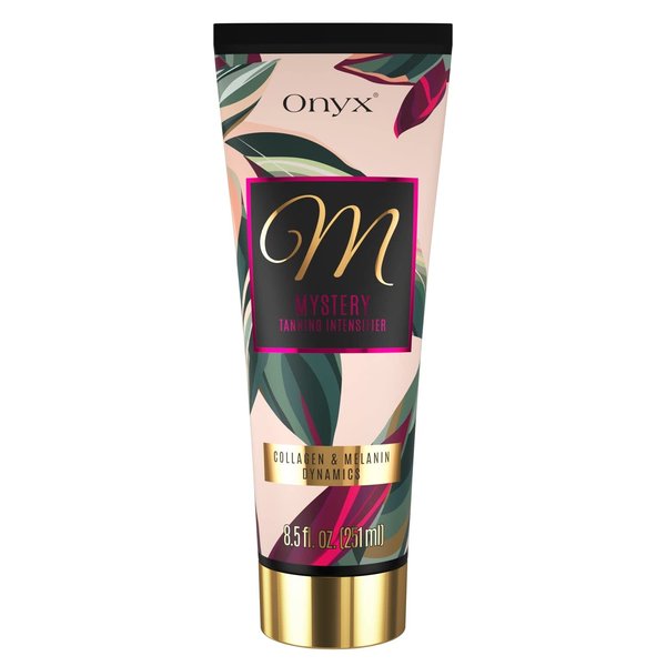 Onyx Mystery Outdoor Tanning Accelerator - Tanning Lotion for Tanning Beds with Fast-Absorbing Formula & Hydration Boost - White Tanning Accelerator with NO Bronzer for Stain-Free Results