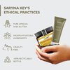Saryna Key Damage Repair Treatment Butter Mask - African Shea Butter for Dry Hair Treatment - Rejuvenating Butter Moisturizer with Natural Keratin and Vitamins A, E, F (500ml/16.9oz + Hand Cream)