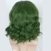 Wendyan Green Wig For Men Halloween Cosplay Costume Curly Wig Mens Curly Wigs Mens Long Curly Wigs