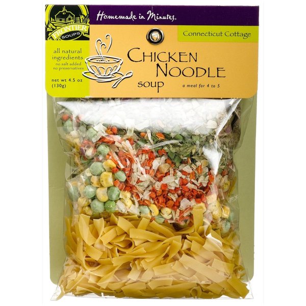 Frontier Soups Homemade in Minutes Connecticut Cottage Chicken Noodle Soup, 4.5 oz, 2 pk