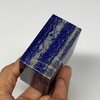 1.06 lbs, 2.7"x2.5"x1.5", Natural Untreated Lapis Lazuli Rectangle Shape Polished Gemstone, Home Decor, Gift, from Afghanistan B26164