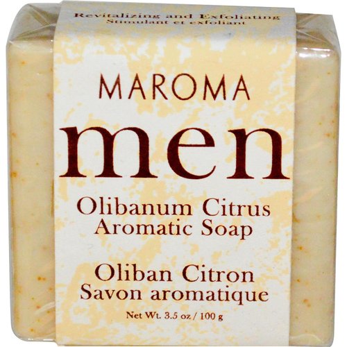 Men Olibanum Citrus Soap Maroma 100 g Bar Soap
