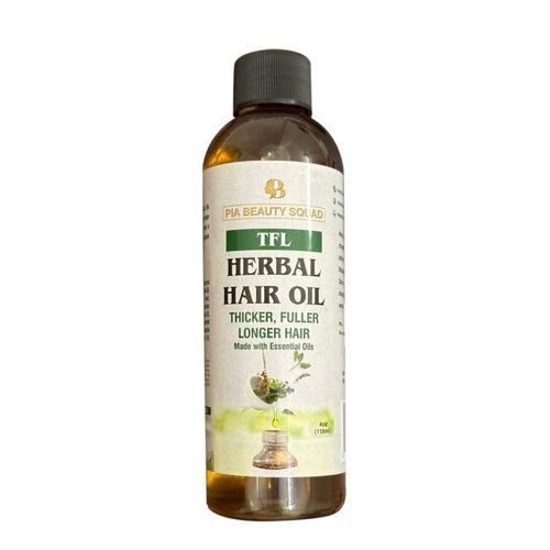 Handmade herbal hair oil for thicker fuller longer Growth Oil -with blend of essential oils, Chebe Powder, Peppermint oil. Pre head bath Treatment, Stop Thinning & Hair Loss for Men & Women