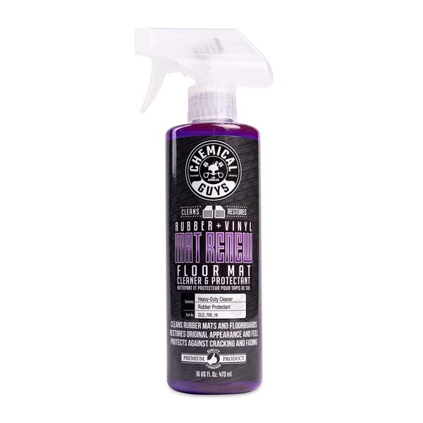 Chemical Guys CLD_700_16 Mat Renew Rubber + Vinyl Floor Mat Cleaner And Protectant, Safe for Cars, Trucks, SUVs, Motorcycles, RVs & More, 16 fl oz