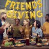 16 Inches FRIENDSGIVING Balloons Hanging Banner Decorations, Aluminum Foil Letter Balloons for Friendsgiving, Thanksgiving Day, Autumn, Fall Celebration Party Supplies (Gold)