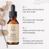 Olegna Biotin Hair Growth Oil for Women - Hair Serum for Frizzy and Damaged Hair - Prevents Hair Loss & Breakage - With Vitamin D & E + Hyaluronic Acid - 2oz