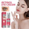 Retinol Eye Cream with Hyaluronic Acid and Collagen - Anti-Aging Eye Cream to Smooth Fine Lines and Hydrate the Eye Area, Dark Circle and Puffiness Solution