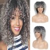 Elvirgel Short Wigs for Black Women Kinky Curly Wigs for Black Women Afro Wigs for Black Women Natural Hair Wigs for Black Women