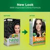 Nisha Cream Natural Black Hair Dye, Permanent Black Hair Color with No Ammonia, 4.06 Fl Oz